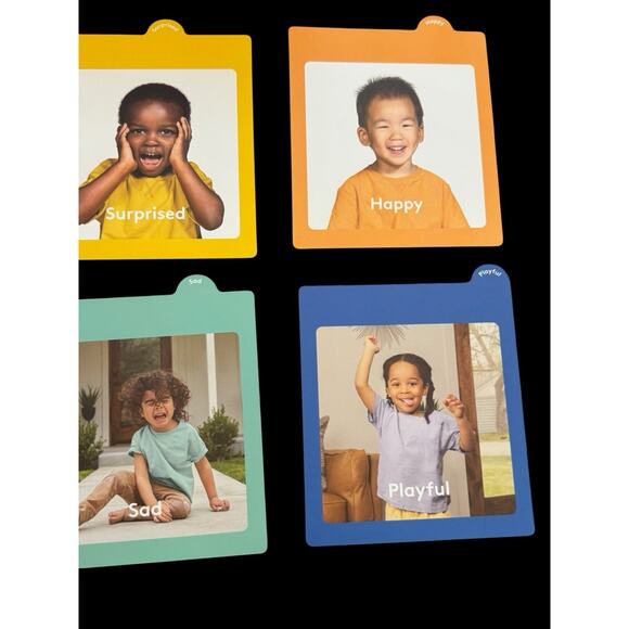 Lovevery Emotion Match Mirror & Card Set The Enthusiast Play Kit Complete Toy - Picture 14 of 15